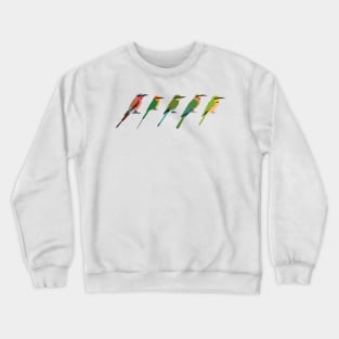 African Bee Eaters Crewneck Sweatshirt